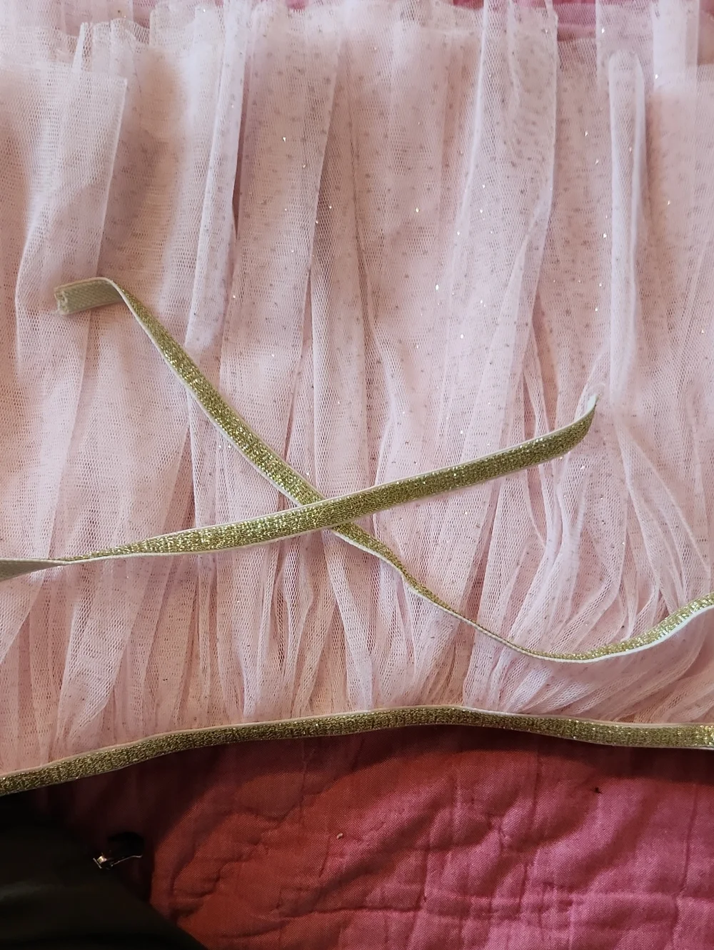 Oh Baby Pink Tutu Skirt 19.5 Inches Width 12 Inches Long